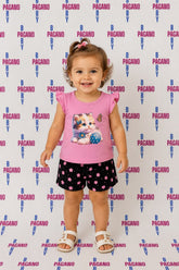 Completino FLOWER CAT - Pagano Baby Store