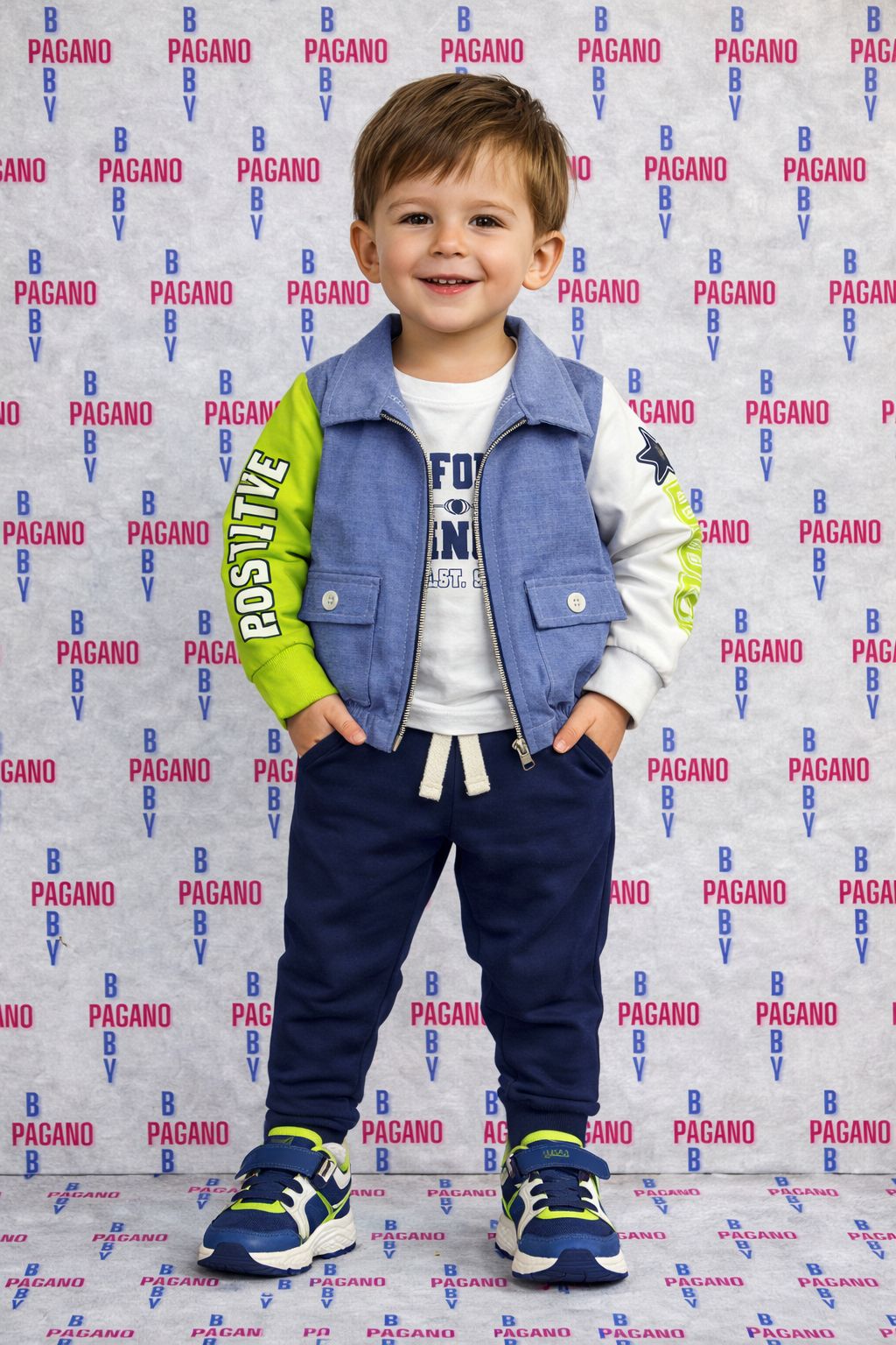 Set CALIFORNIA 19LA86 POSITIVE - Pagano Baby Store