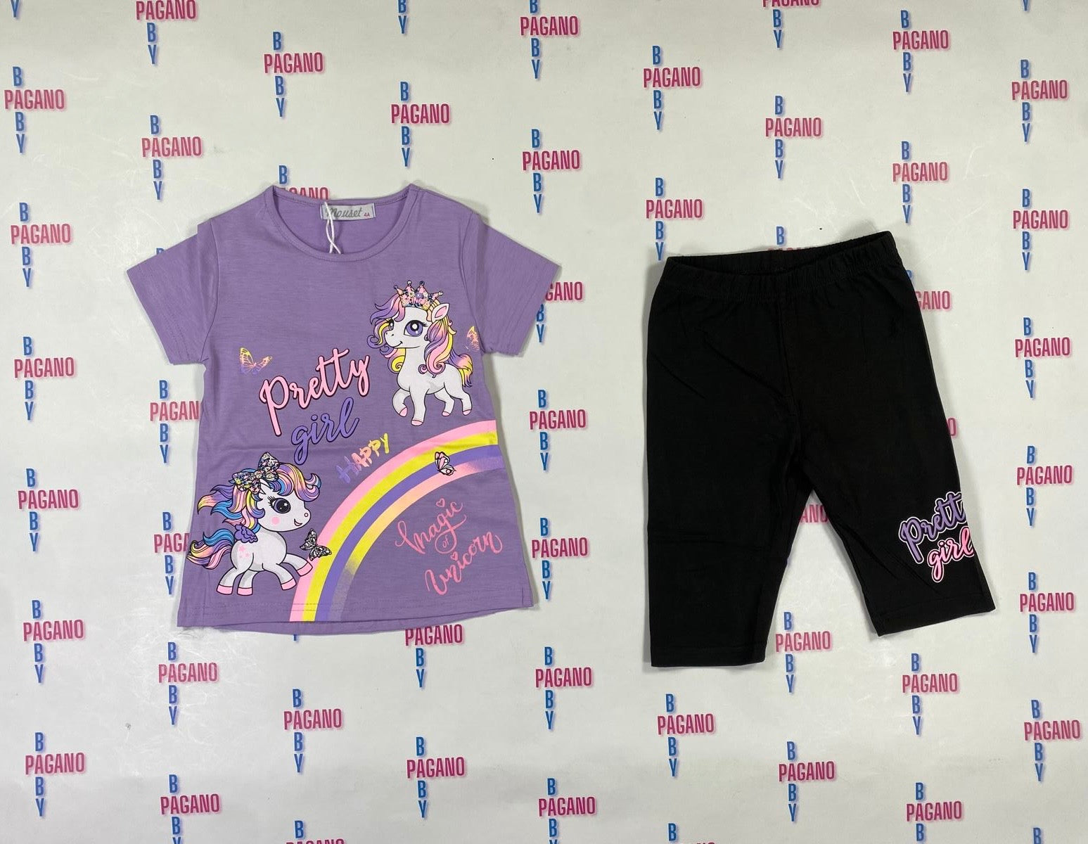 Completino PRETTY GIRL HAPPY - Pagano Baby Store
