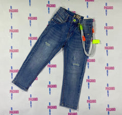 Jeans YELLOW-ORANGE FLUO