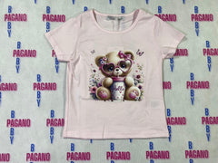 T-shirt HELLO TEDDY - Pagano Baby Store