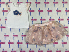Completino FLOWER BLUE - Pagano Baby Store