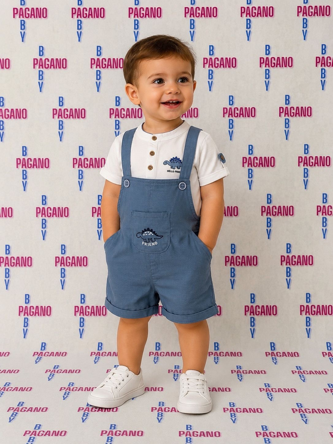 Set HELLO FRIENDS DINO - Pagano Baby Store