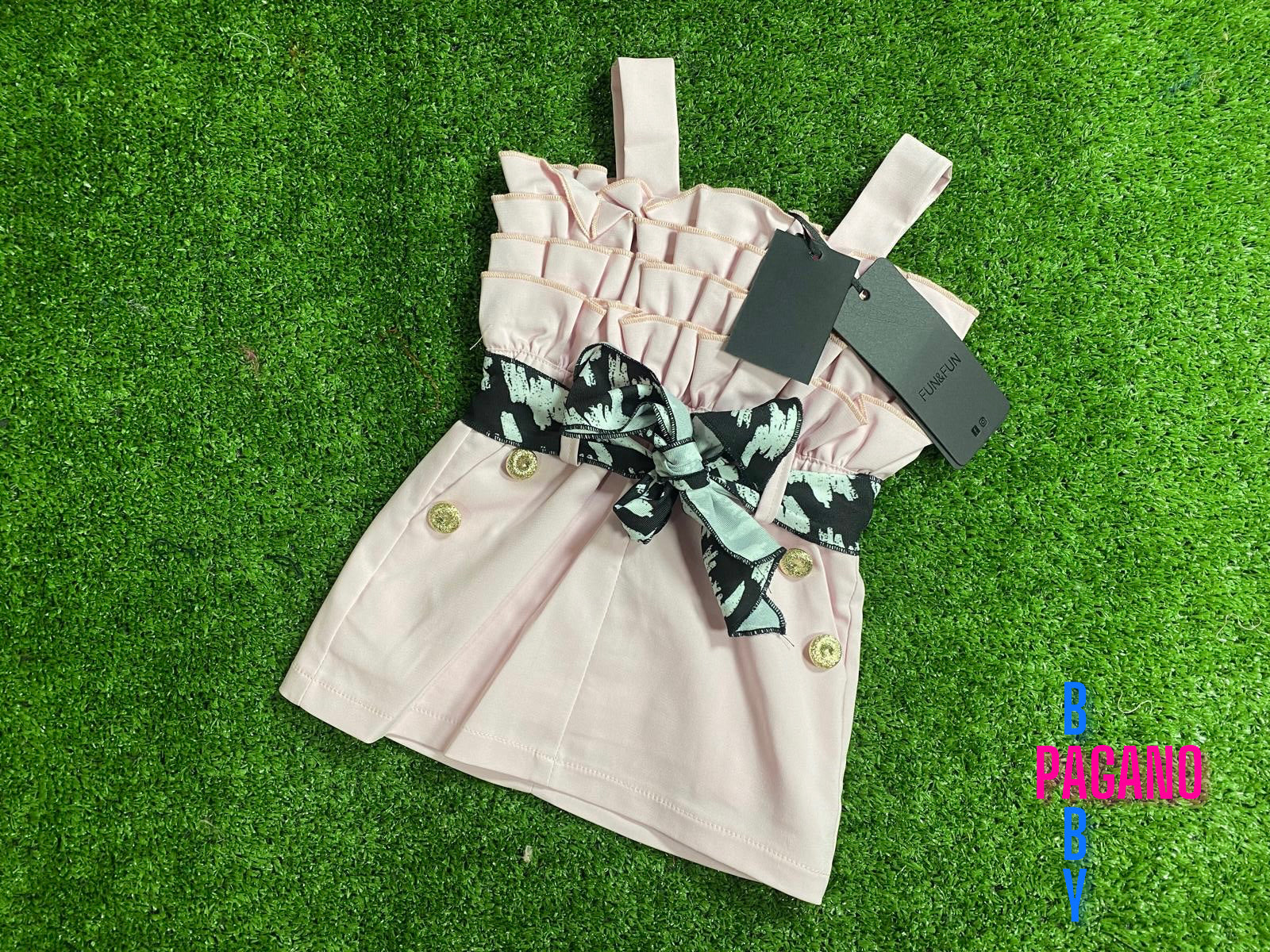 Abito FUN-FUN PINK - Pagano Baby Store