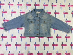 Giubbotto JEANS STRAS