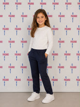 Leggings BLU in cotone - Pagano Baby Store