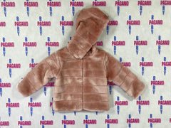 Pelliccia BLACK AND PINK