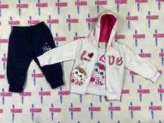 Tuta LOVE YOU CAT HAPPY - Pagano Baby Store
