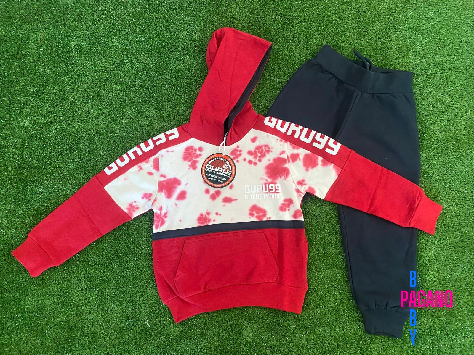 Tuta GURU' RED - Pagano Baby Store