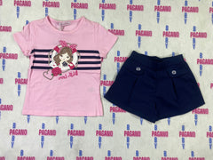 Completino WHITH LOVE ROSES - Pagano Baby Store