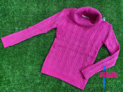 Maglioncino PINK BABY BRAIDS - Pagano Baby Store