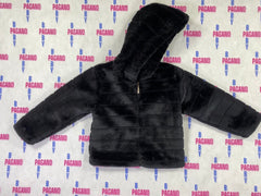 Pelliccia BLACK AND PINK