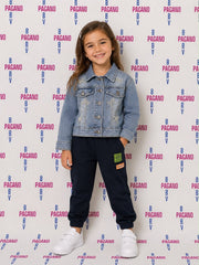 Giubbotto JEANS STRAS