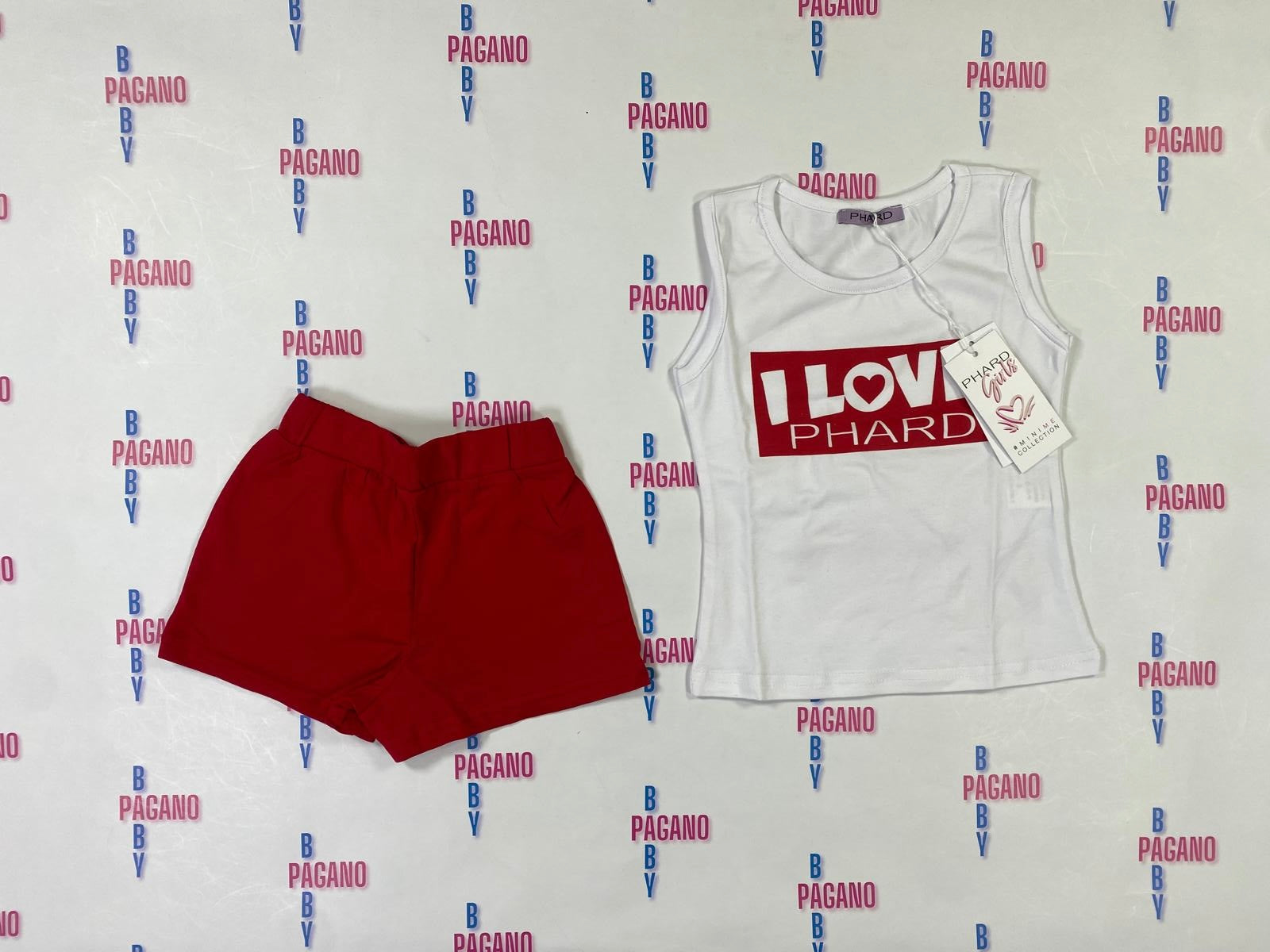 Completino I LOVE PHARD - Pagano Baby Store