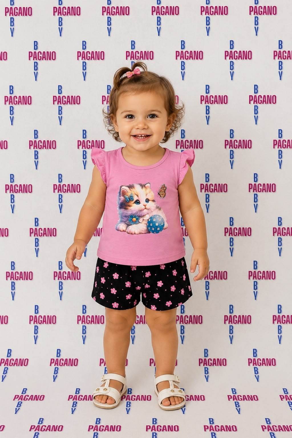 Completino FLOWER CAT - Pagano Baby Store
