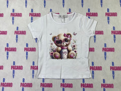 T-shirt HELLO TEDDY - Pagano Baby Store