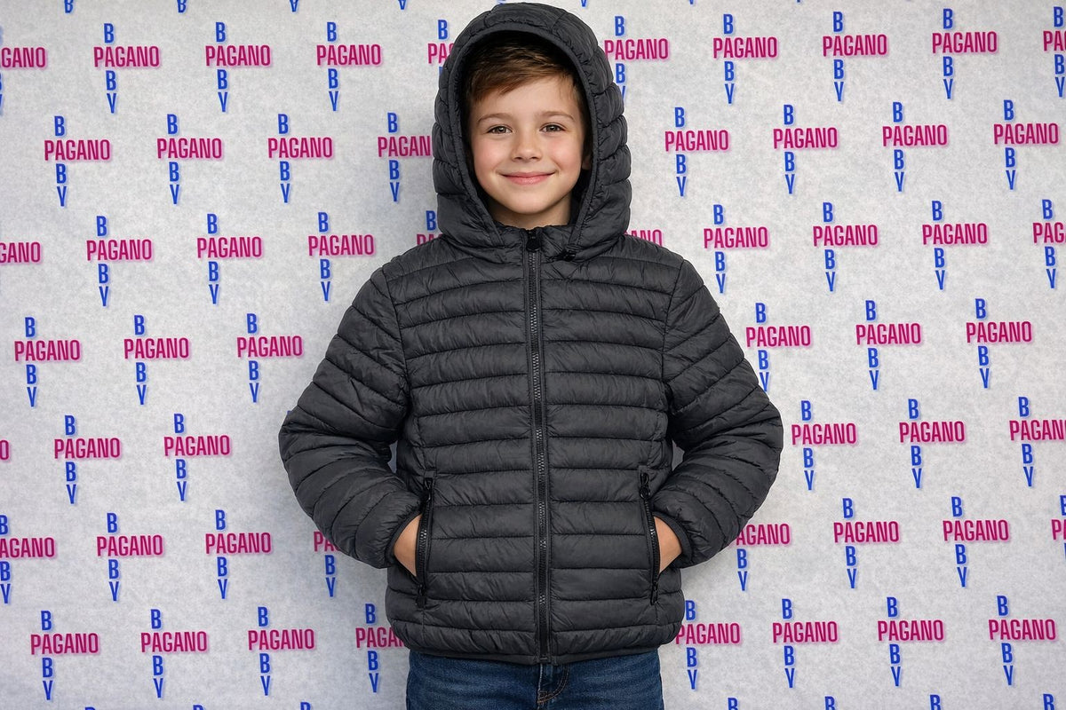 Giubbotto TOTAL BLACK - Pagano Baby Store