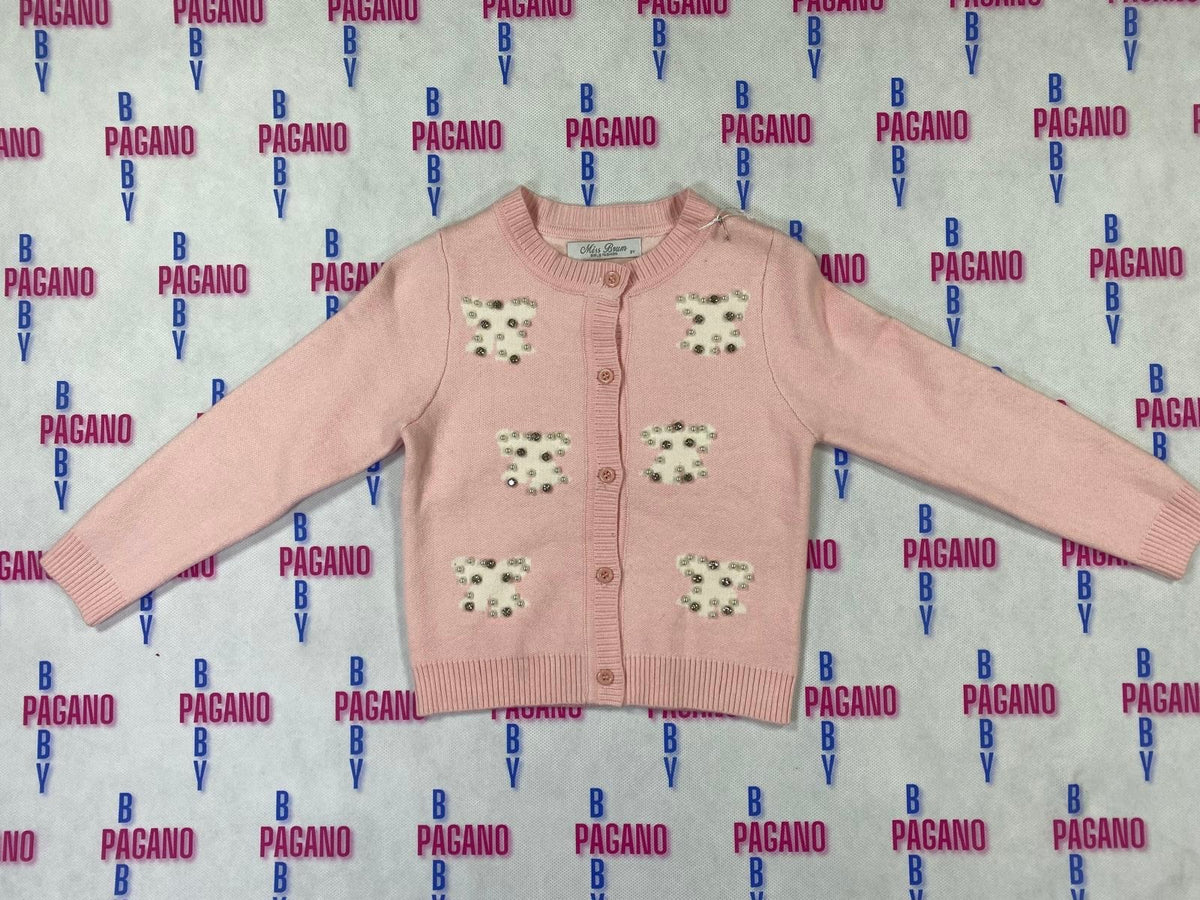 Maglioncino cardigan MISS BUM FIOCCO