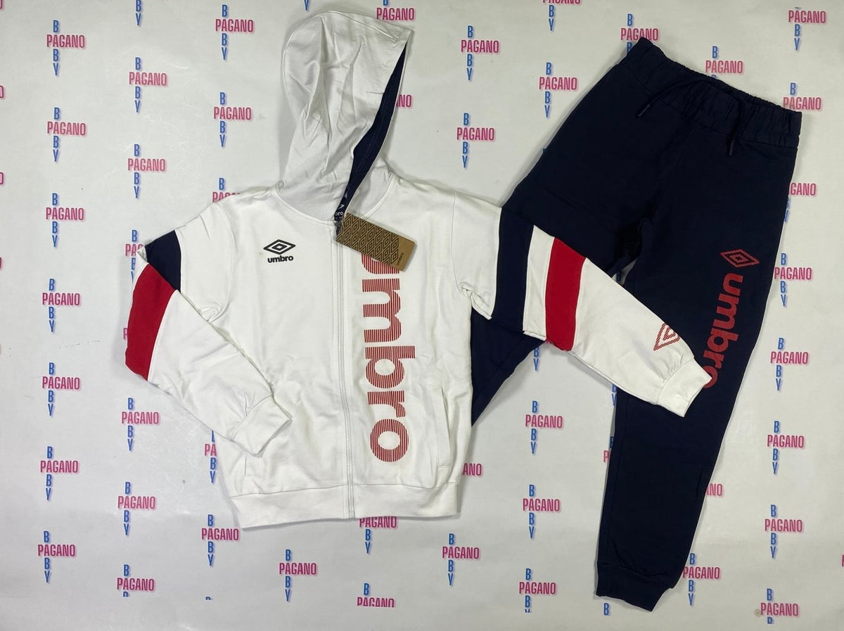 Tuta UMBRO WHITE-RED