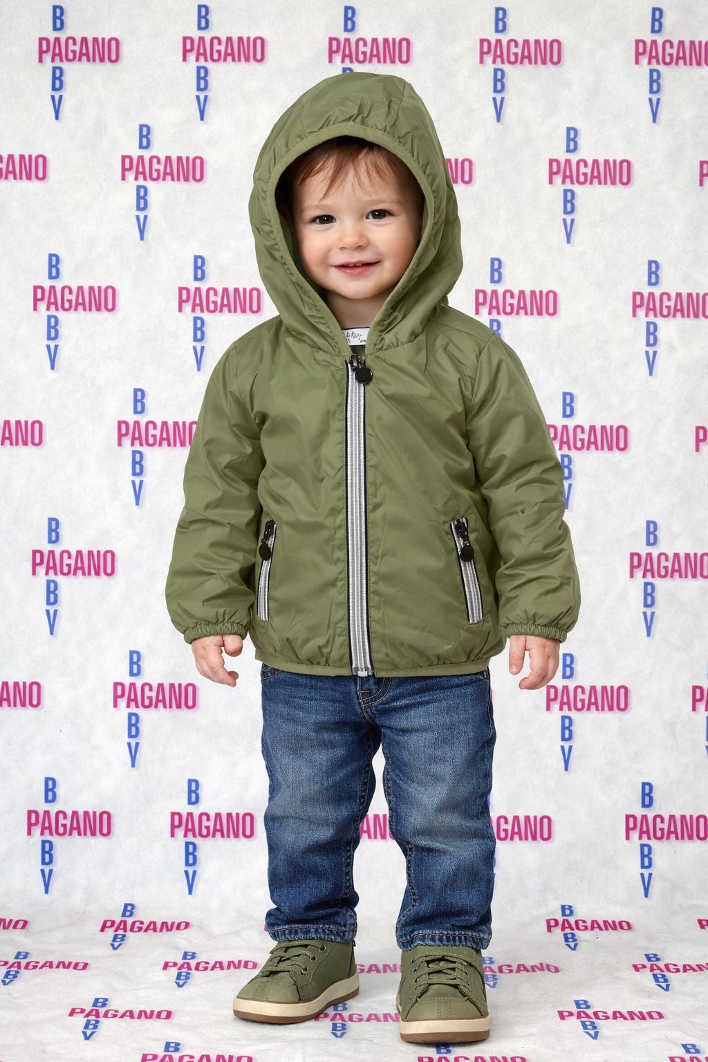 Giubbotto STELLE E PUPI GREEN - Pagano Baby Store