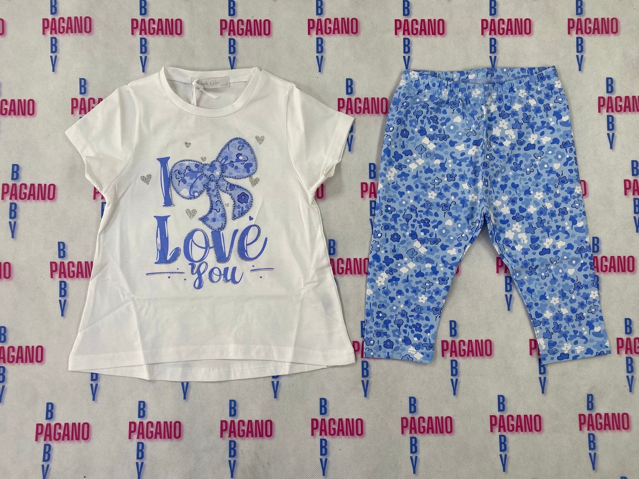 Completino I LOVE FICCO YOU - Pagano Baby Store