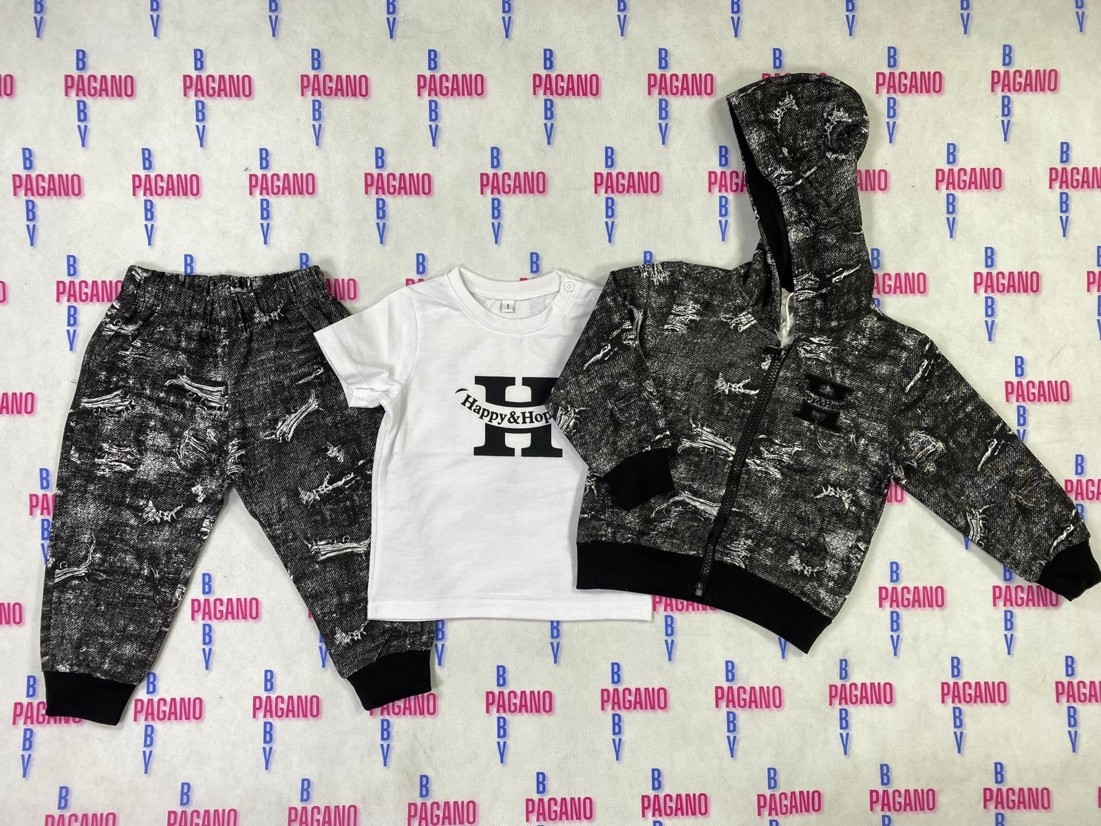 Tuta HAPPY E HOPEFUL - Pagano Baby Store