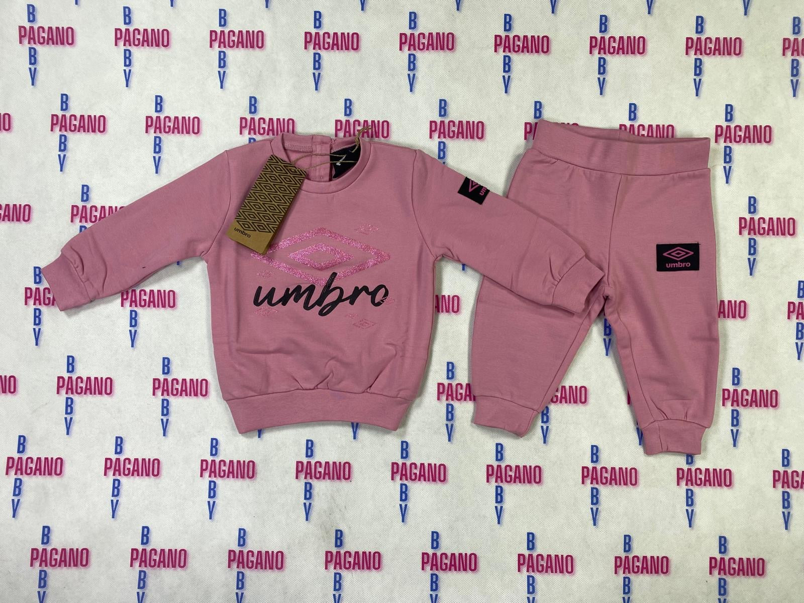 Tuta BABY PINK UMBRO - Pagano Baby Store