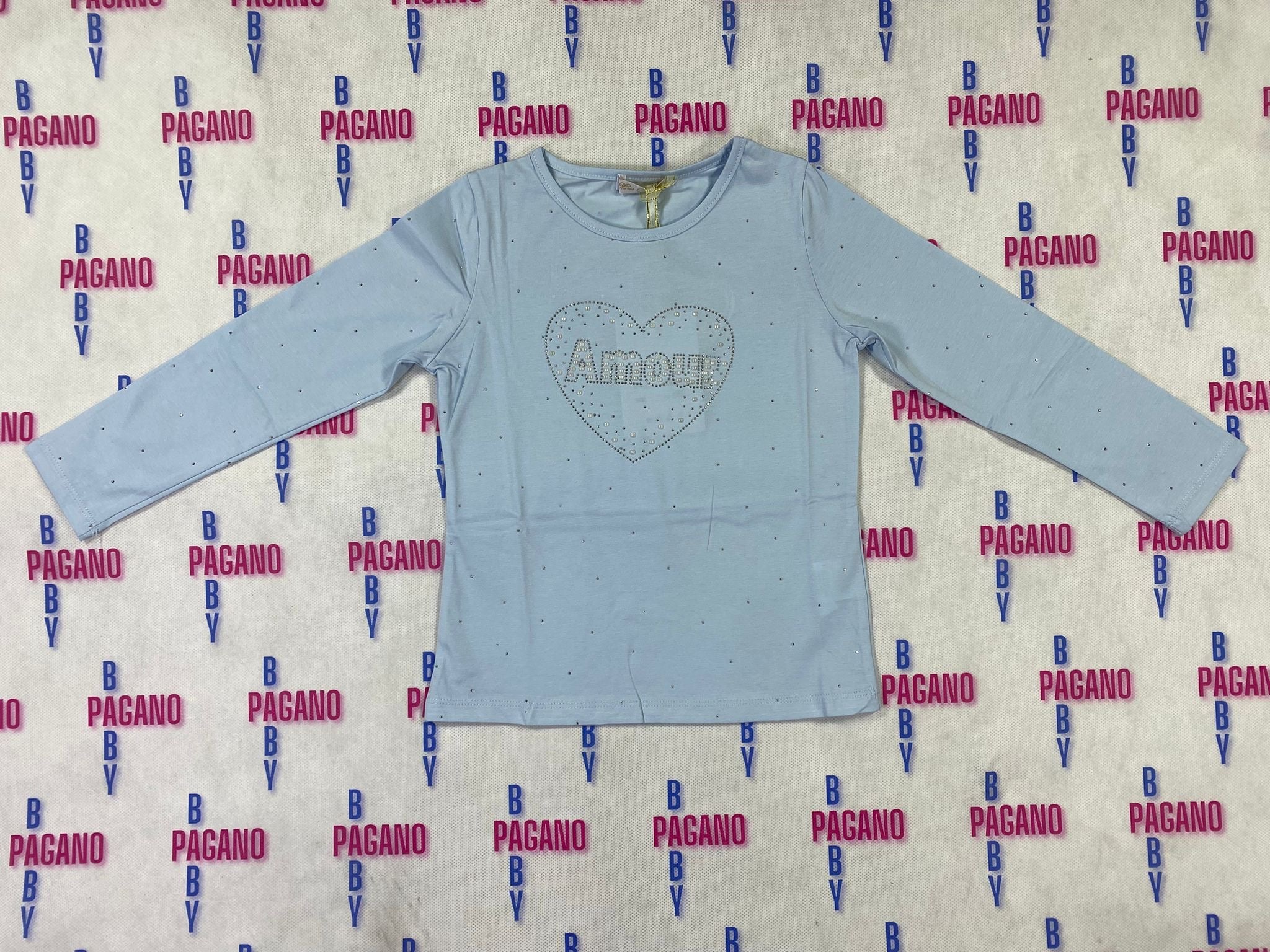 Maglietta AMOUR HEART LOVE - Pagano Baby Store