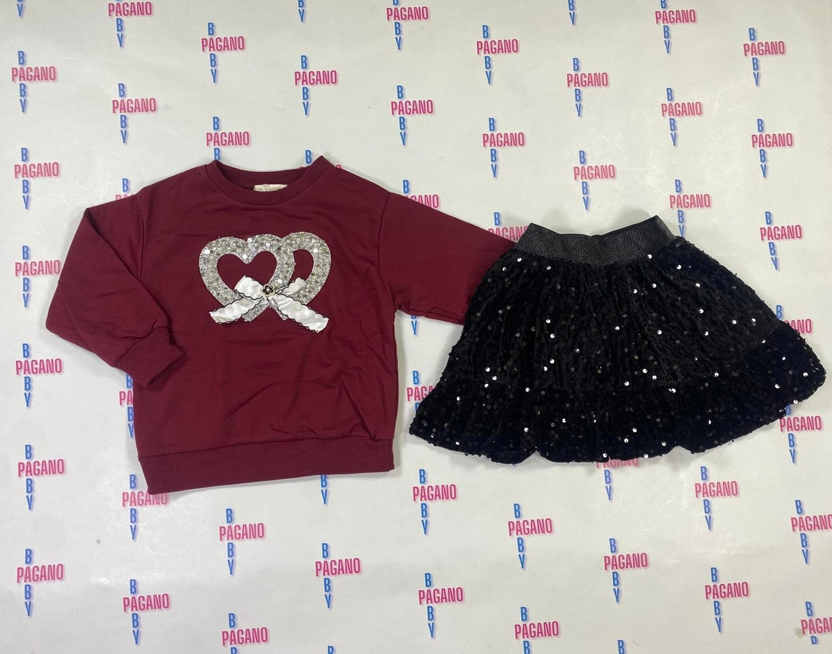 Set DOUBLE HEART
