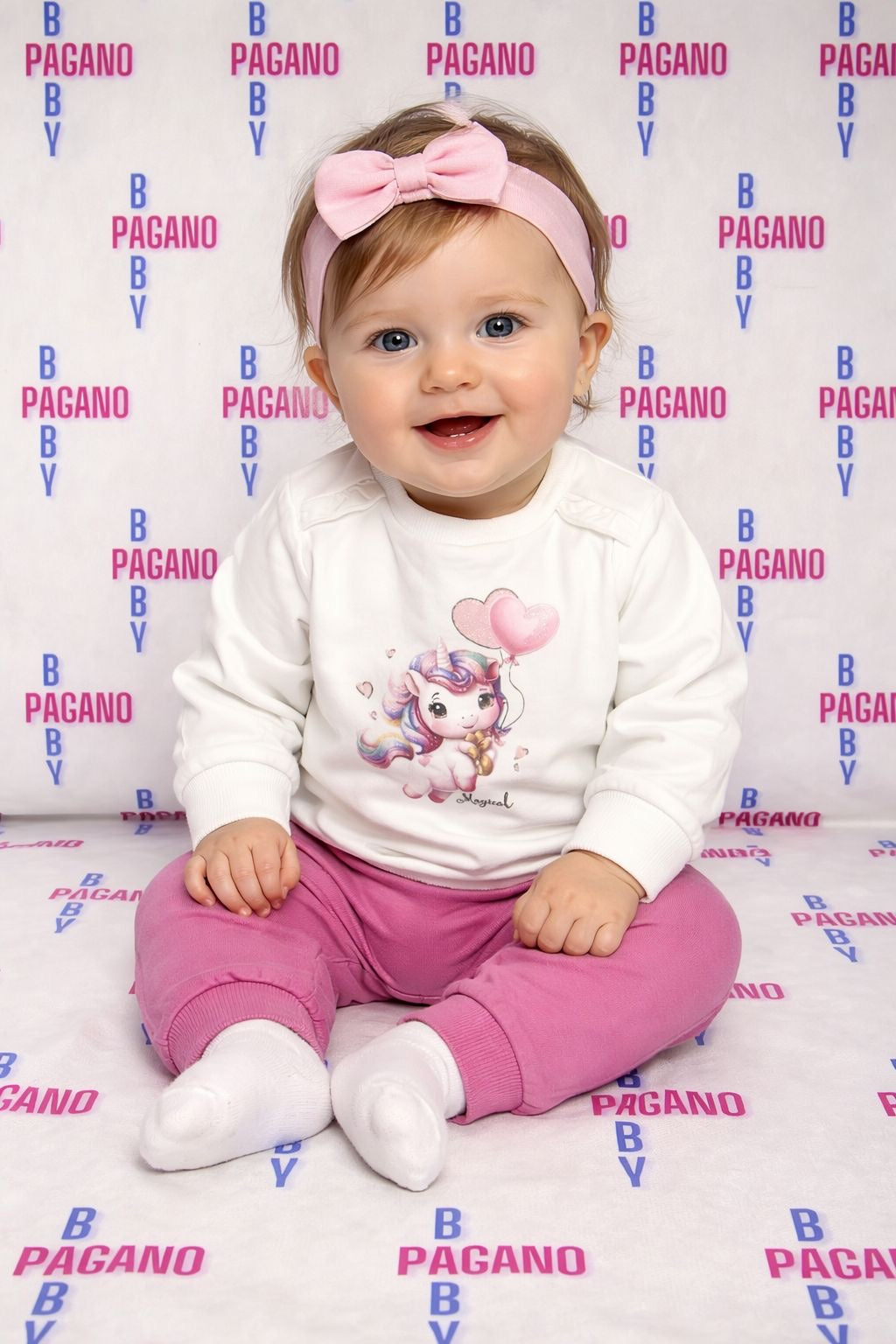 Tuta UNICORN LOVE - Pagano Baby Store