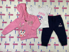 Tuta LOVE YOU CAT HAPPY - Pagano Baby Store