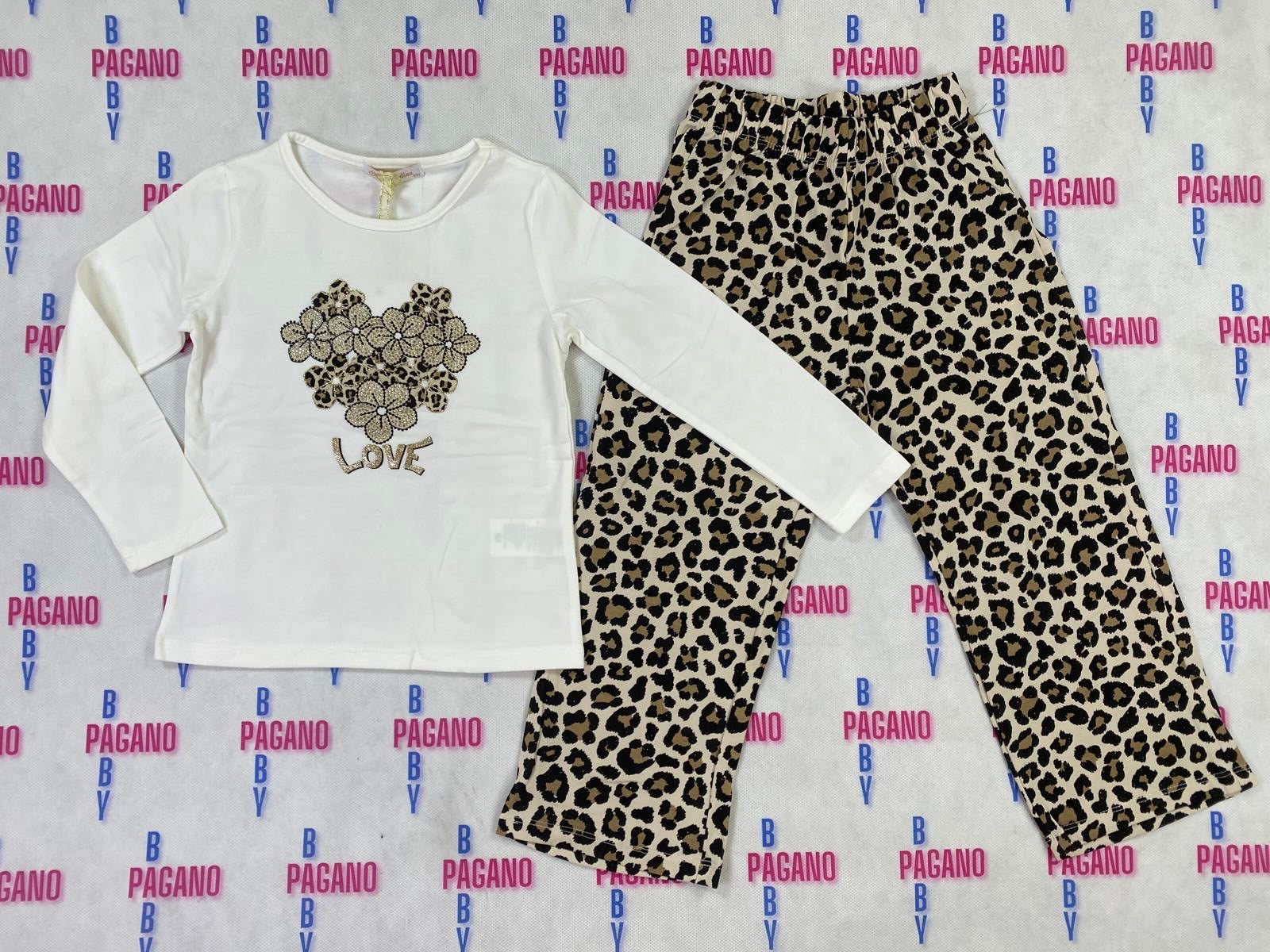 Tuta LOVE LEOPARD