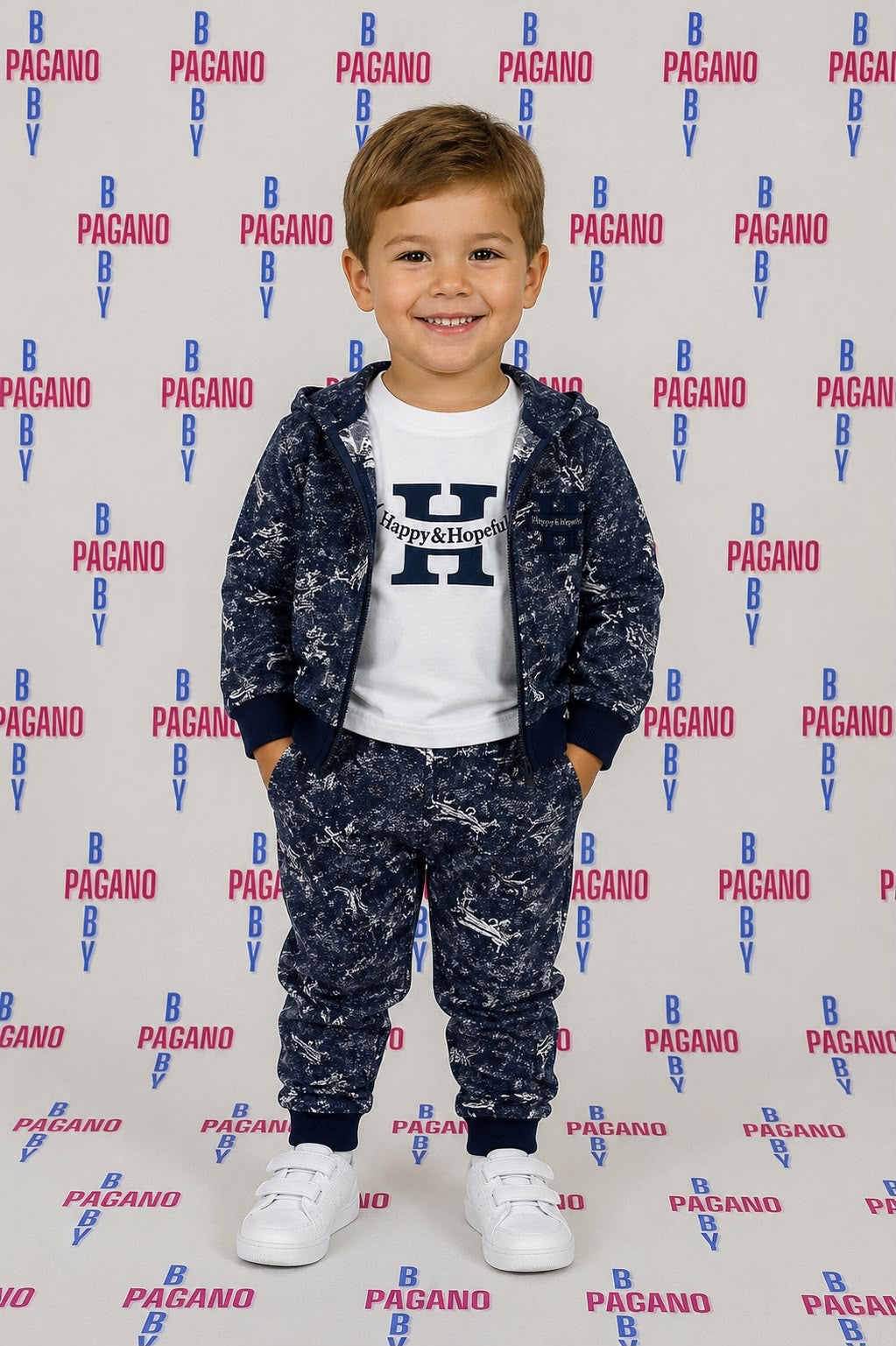 Tuta HAPPY E HOPEFUL - Pagano Baby Store