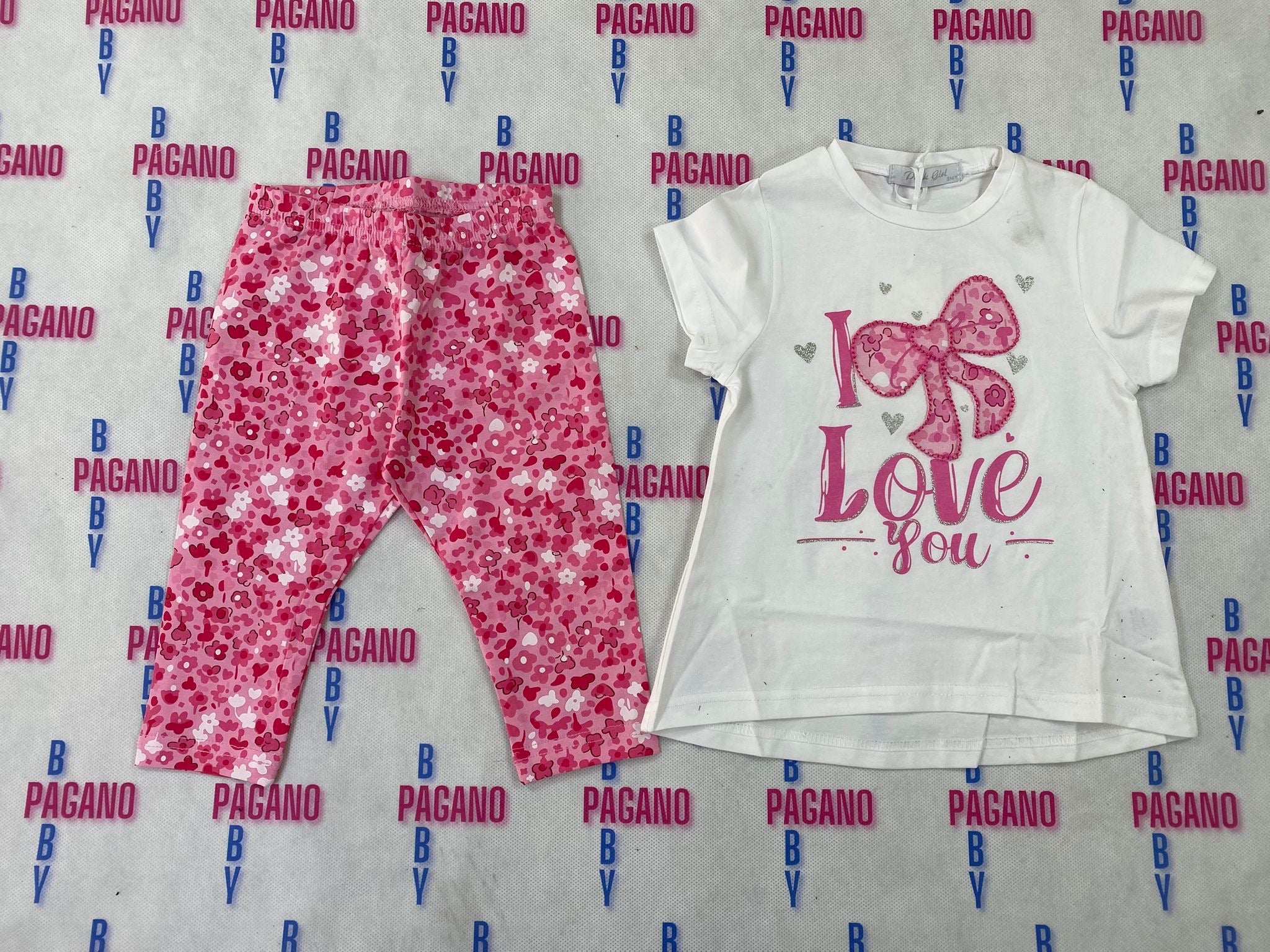 Completino I LOVE FICCO YOU - Pagano Baby Store
