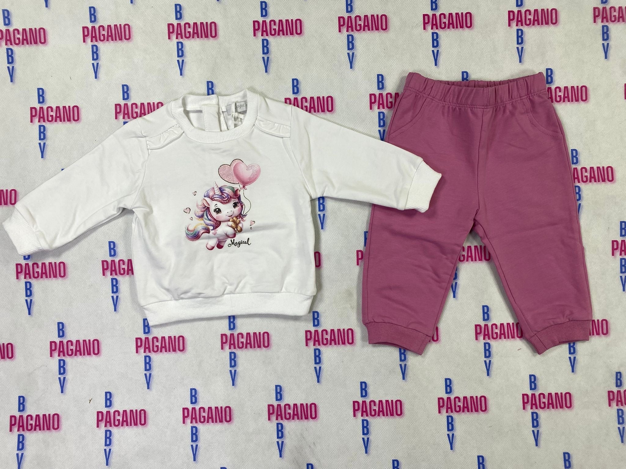 Tuta UNICORN LOVE - Pagano Baby Store
