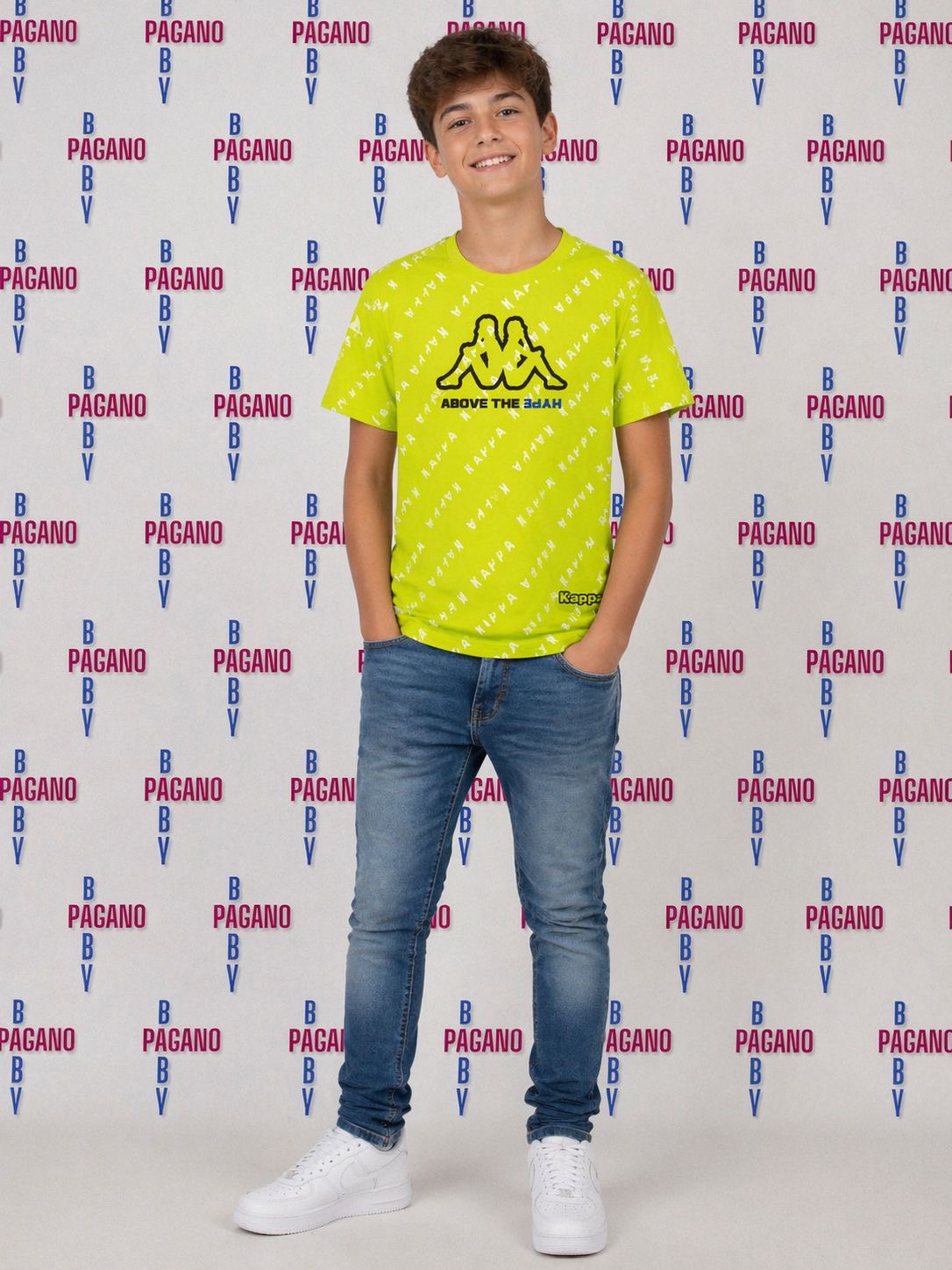 T-shirt KAPPA YELLOW - Pagano Baby Store