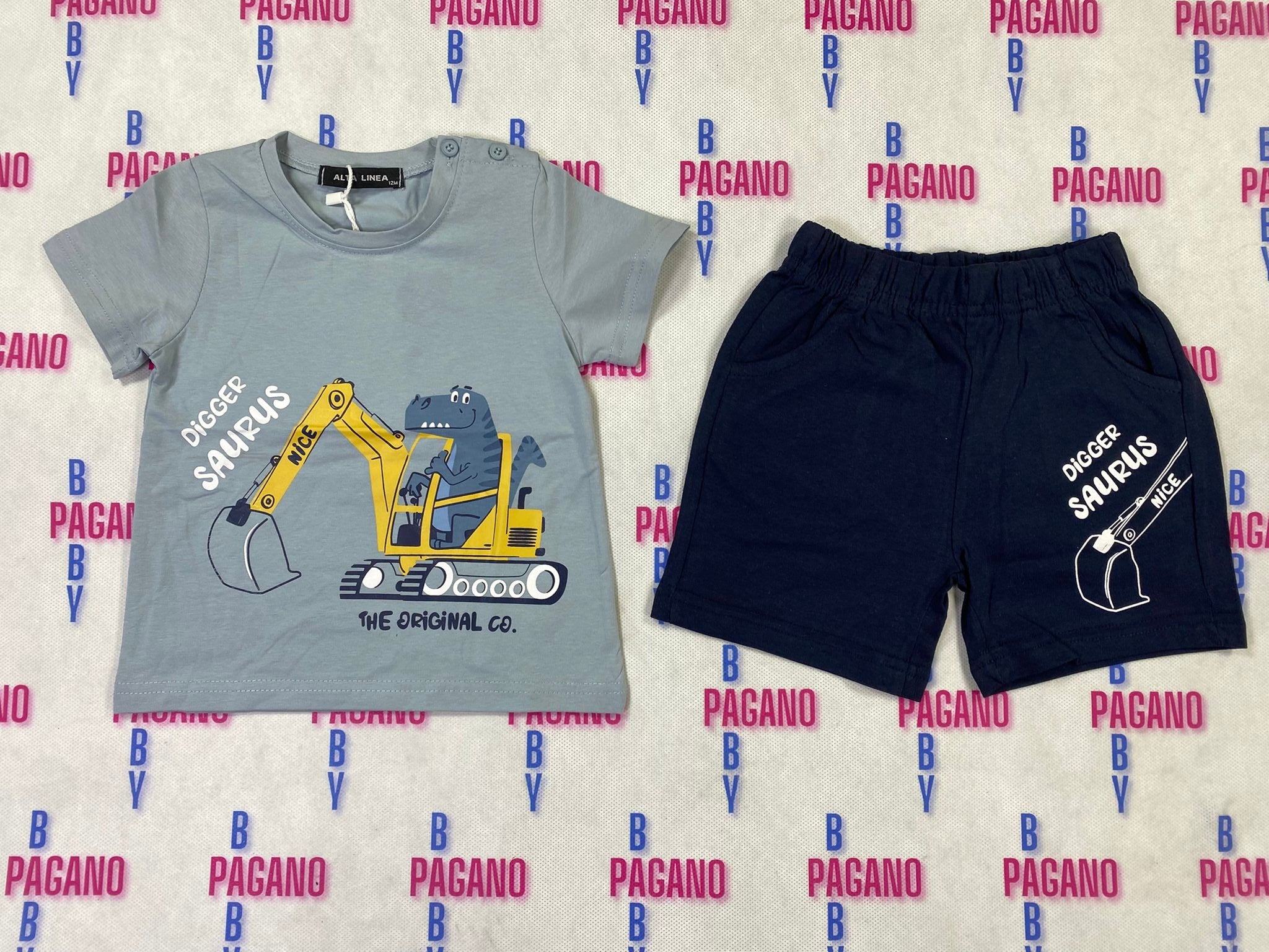 Completino DIGGER SAURUS - Pagano Baby Store