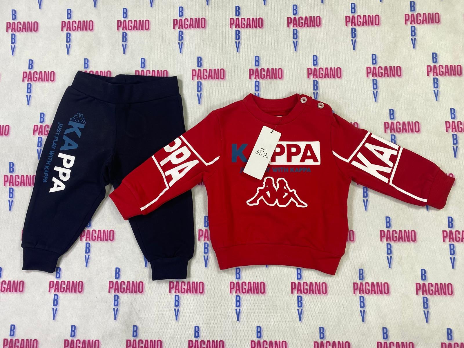 Tuta BABY KAPPA RED - Pagano Baby Store