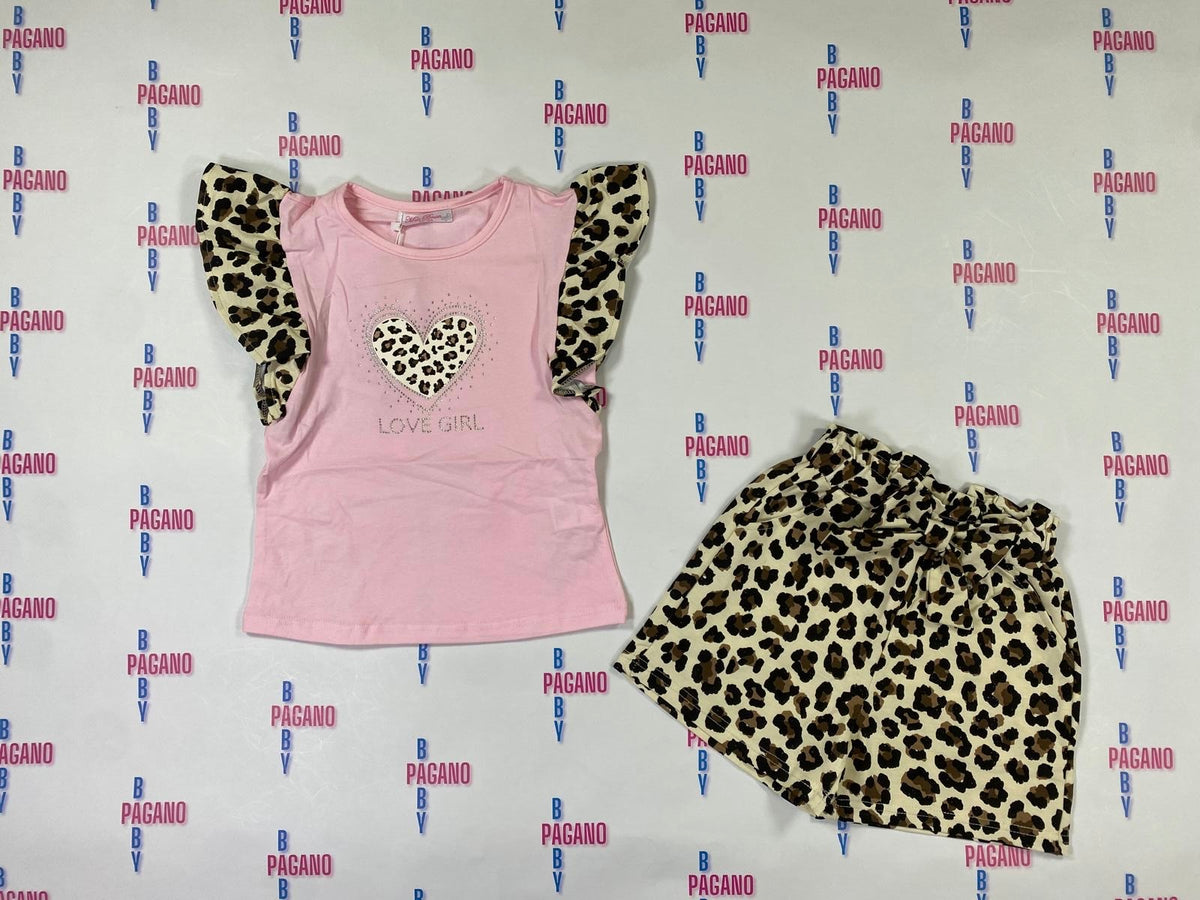 Completino LOVE GIRLS LEOPARD