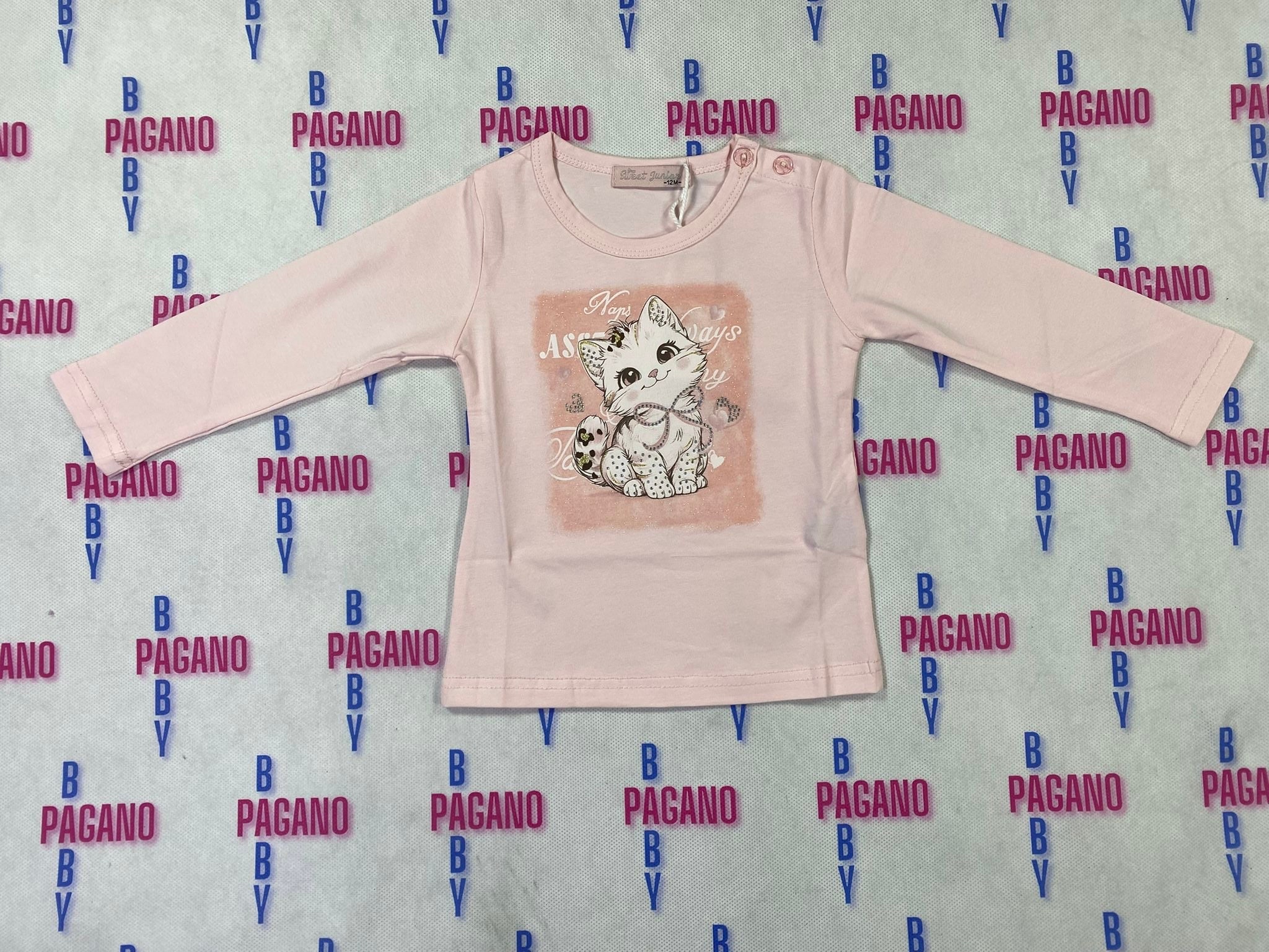Maglia LOVE CAT LOVE - Pagano Baby Store