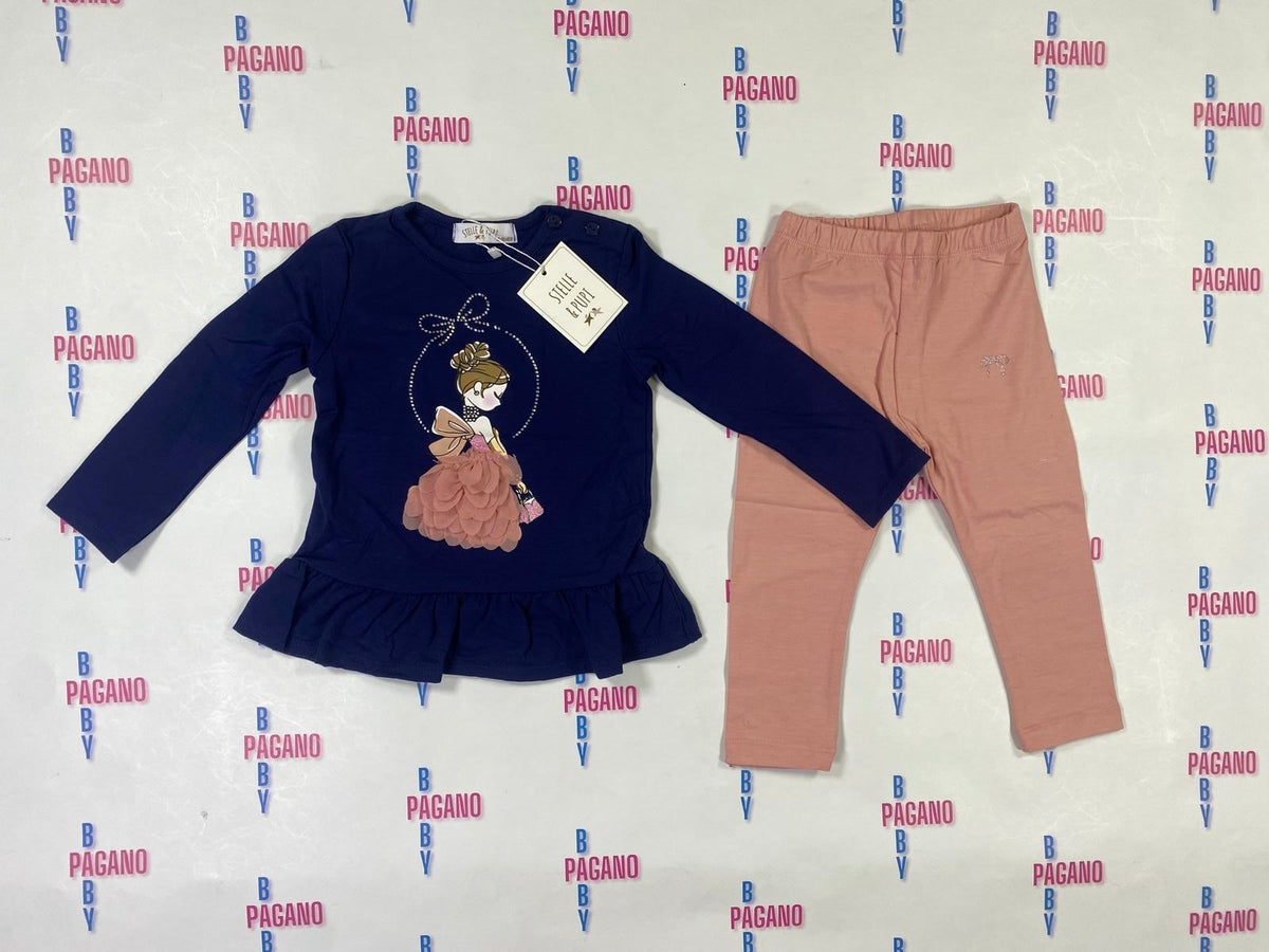 Completino STELLE E PUPI PRINCESS