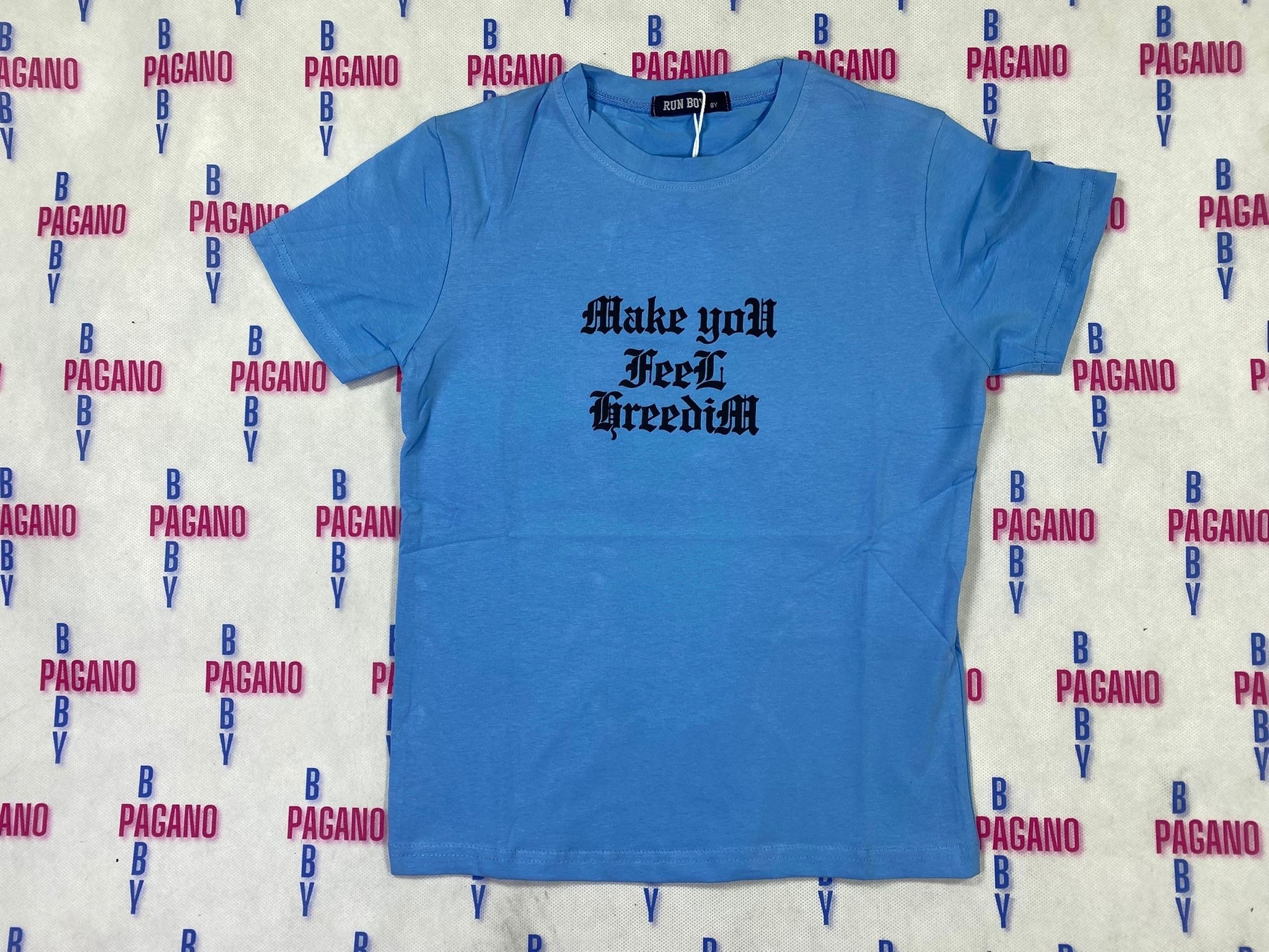 T-shirt MAKE YOU FEEL - Pagano Baby Store